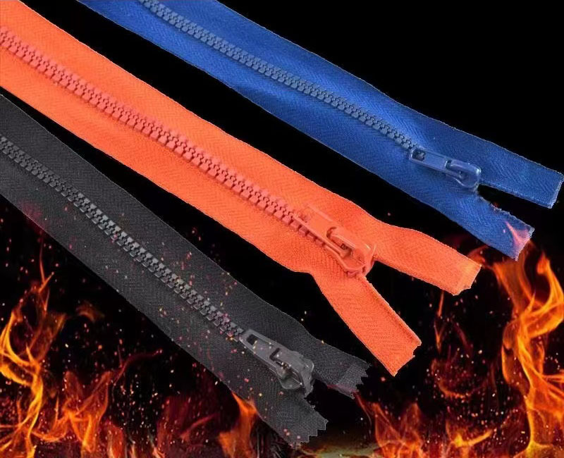 #3 #5 #8 Metal Fire Waterproof Flame Retardant Zipper for Fire Fighting Clothing